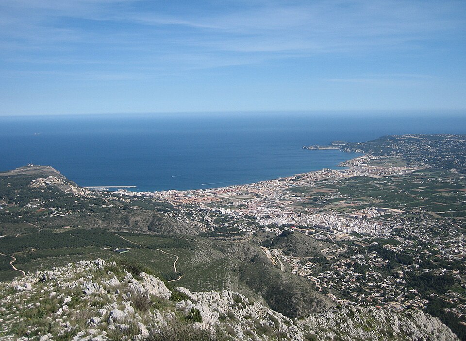 Jávea from Montgó